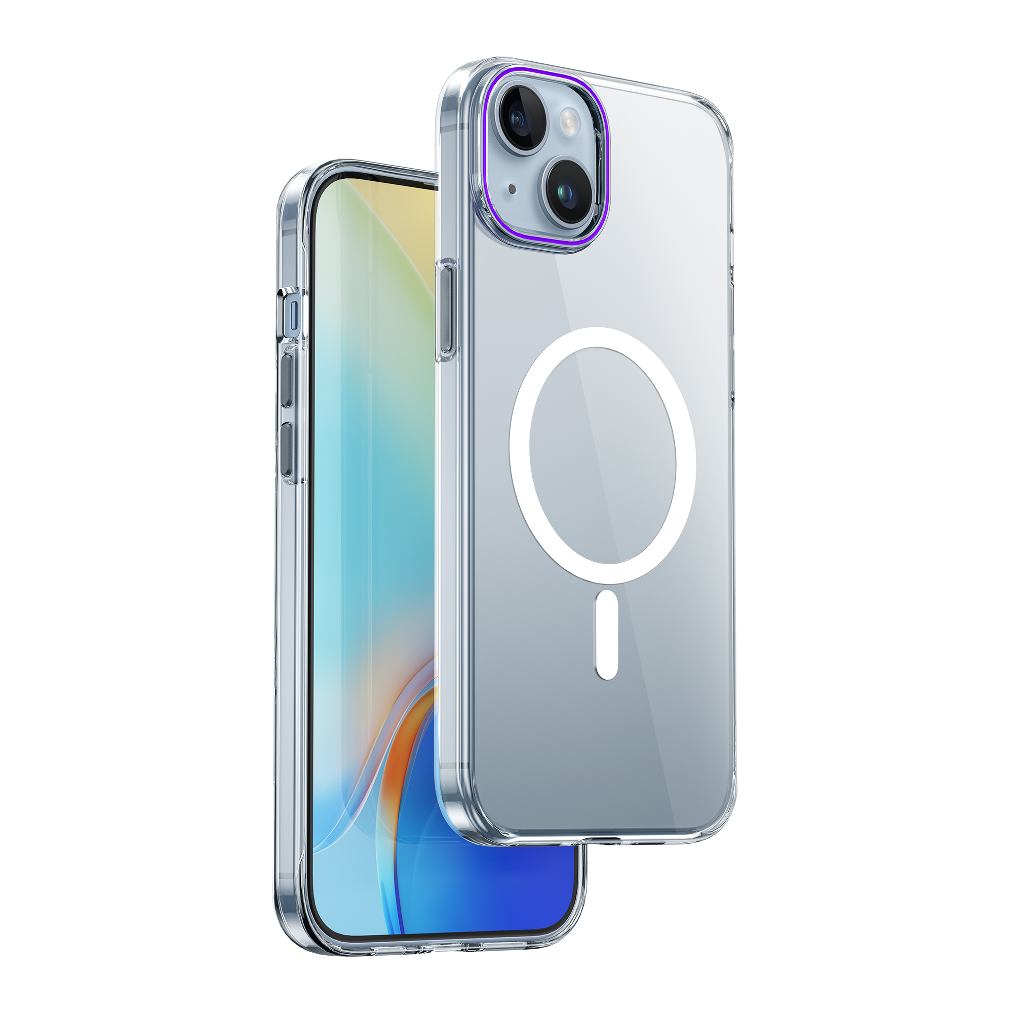 Jelly Magnetic Phone Case For iPhone15 Series
